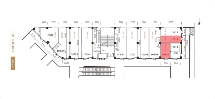 立丰城市生活广场--建面 92m²