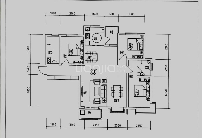 城发投住建雅都园--建面 151m²