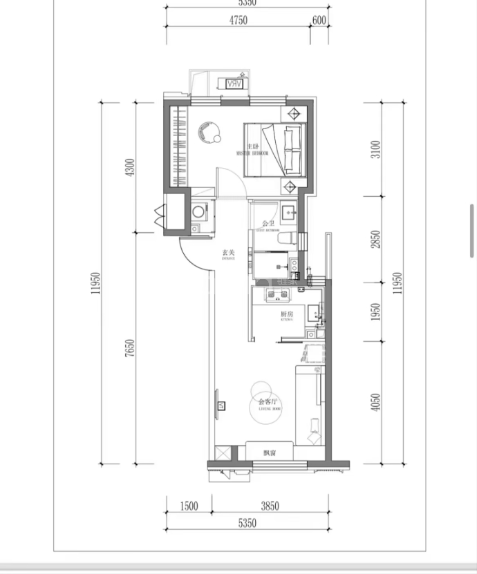 北京城建·国誉燕园--建面 58m²