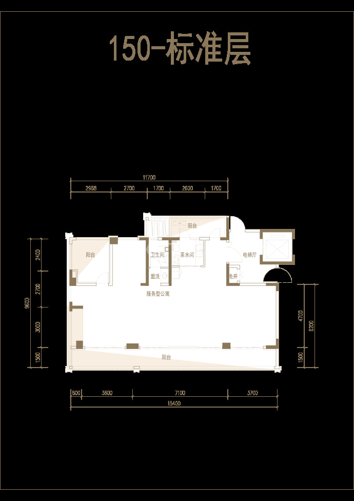 综开科创园--建面 150m²