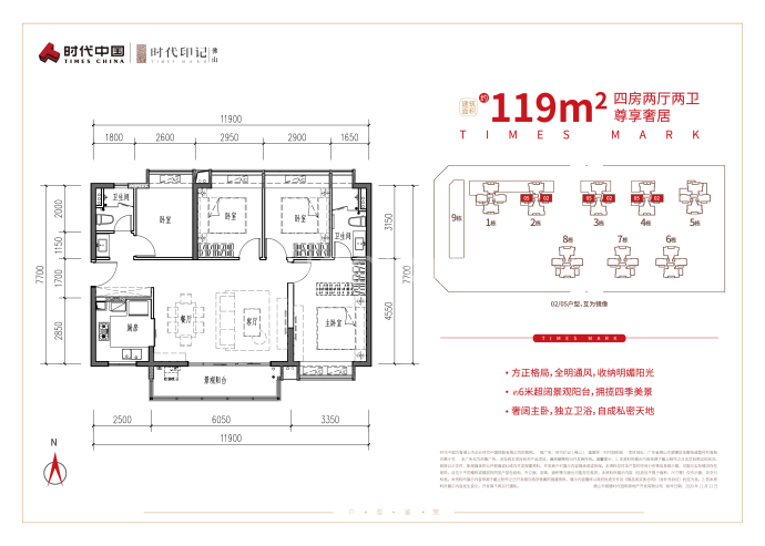 时代印记--建面 119m²