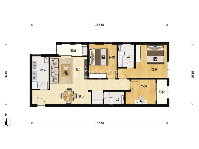 经开·壹号公馆--建面 98.2m²