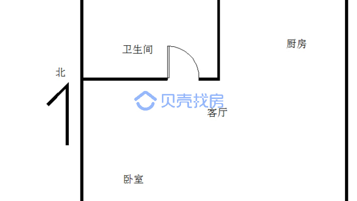 楼层好，视野宽阔，采光充足，配套设施齐全，交通便利-户型图