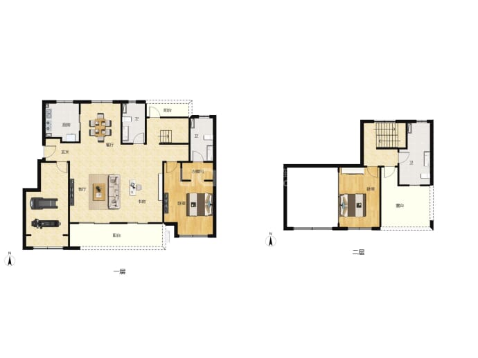 百郦华庭--建面 175m²