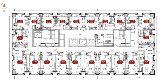 绿地泊悦--建面 880.99m²