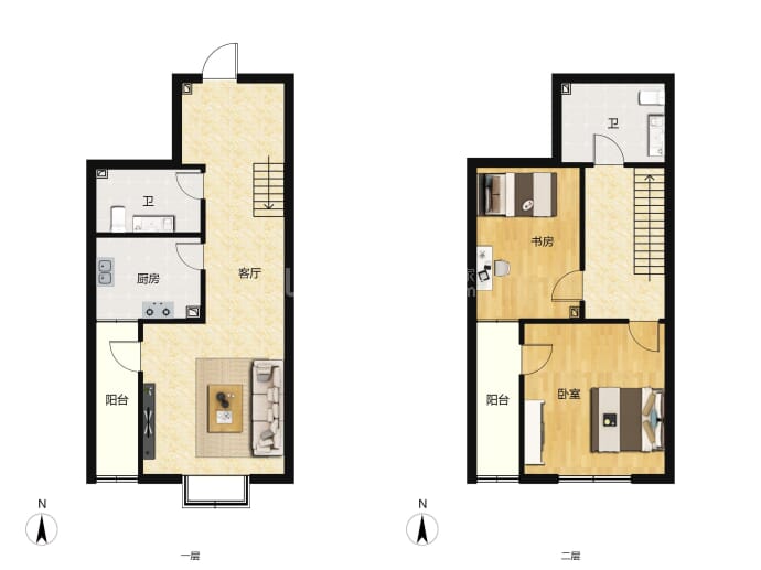 伟东白金瀚宫三期--建面 97m²