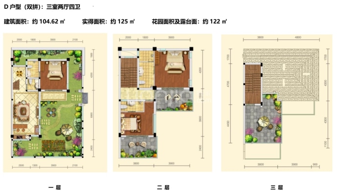 苍海·云境--建面 105m²