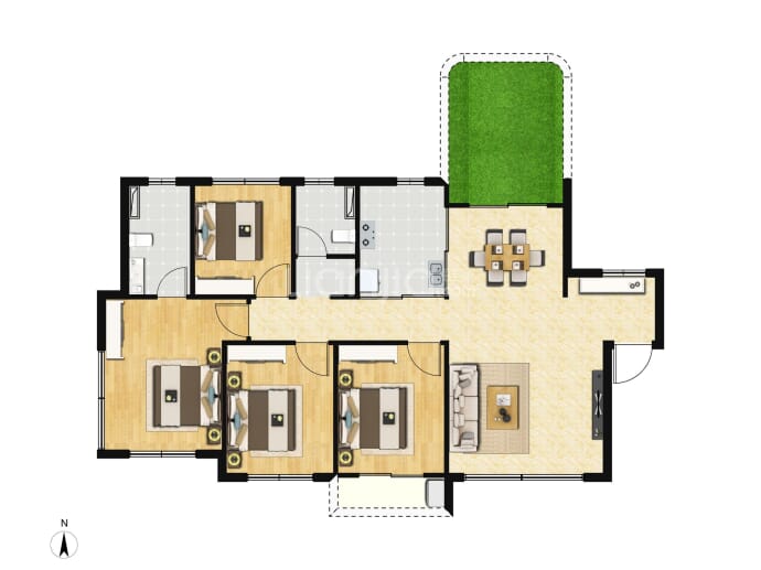 中交文澜天玥--建面 128m²