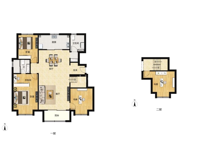 运河半岛--建面 147m²