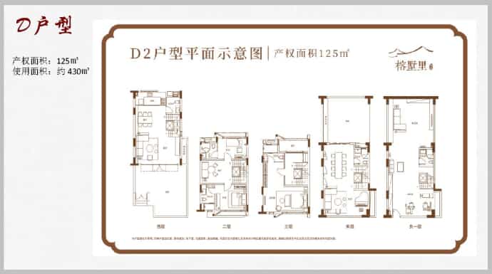 力迅榕墅里--建面 125m²