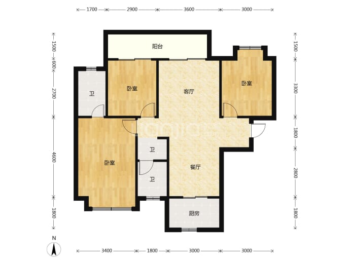 正源荟艺境--建面 114m²