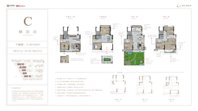 圣桦·樾西湖--建面 158m²