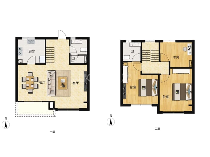 保利明玥潮升--建面 90m²