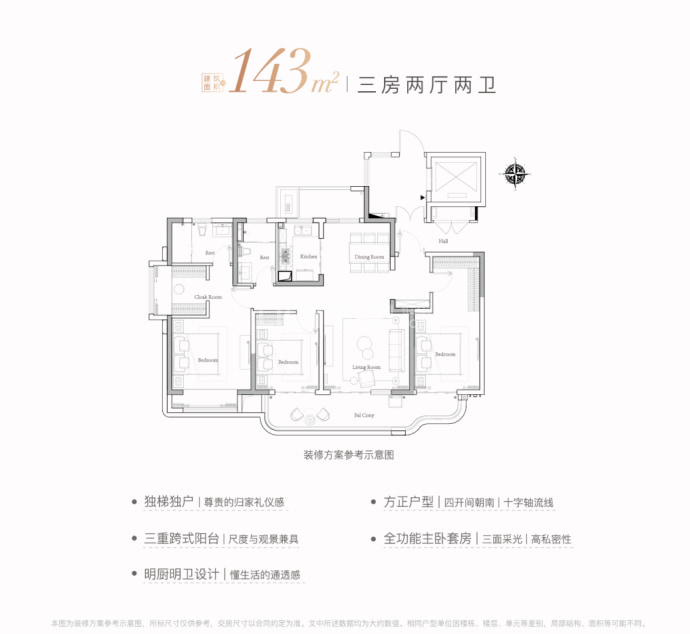 万科瑧湾汇--建面 143m²