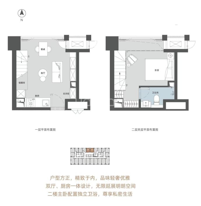 绿地泊悦--建面 32.97m²