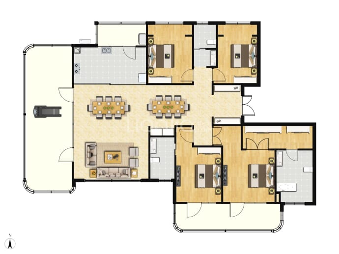 中建·太泽之星--建面 220m²