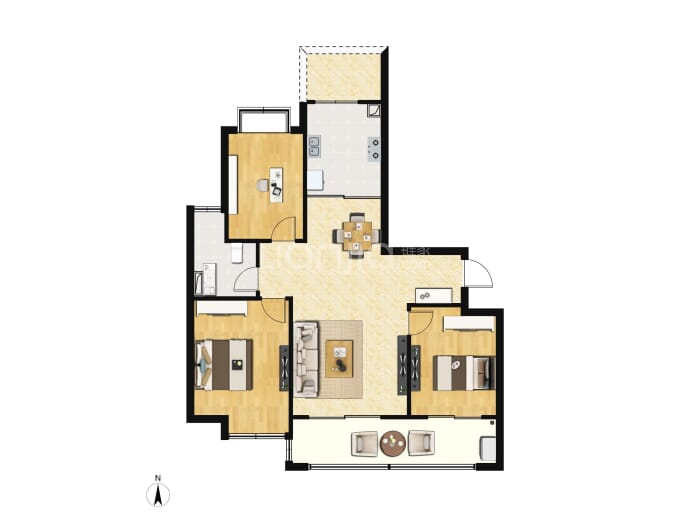 远创宸樾--建面 97m²