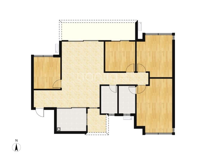 彰泰金科·博翠漓江--建面 120m²