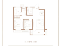 尚美云璟3室2厅1卫户型图