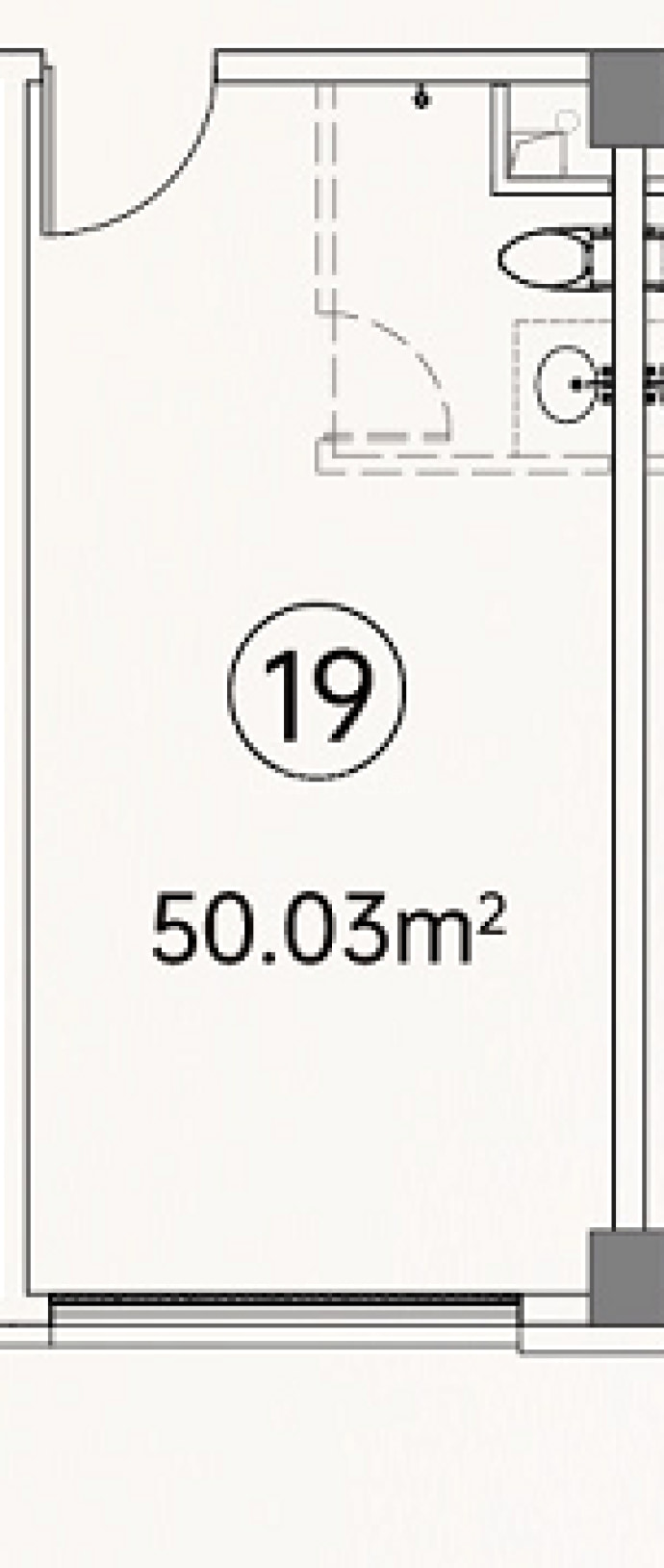 金领国际--建面 50.03m²