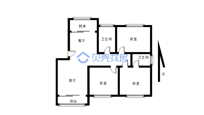 此房步梯五楼，楼层高采光好，单价便宜有证可按揭-户型图