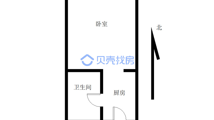 荣盛国际公寓 交通方便 精装交付 看房随时-户型图