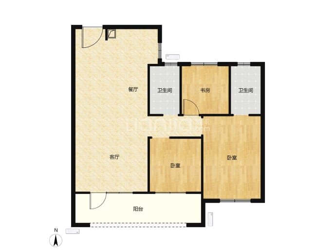 中海寰宇时代雲境--建面 118m²