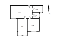 全明户型精装两居室 格局方正户型合理。