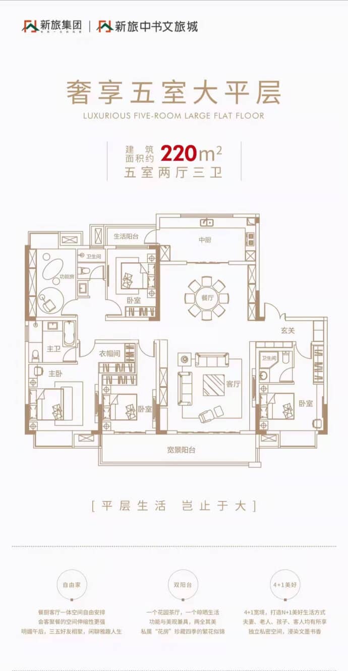 新旅中书文旅城--建面 220m²