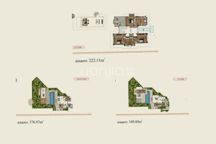 国玺二十五院--建面 584.35m²