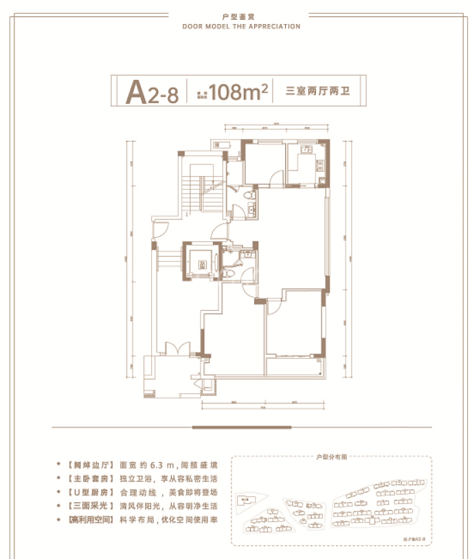 滨辰府--建面 108m²