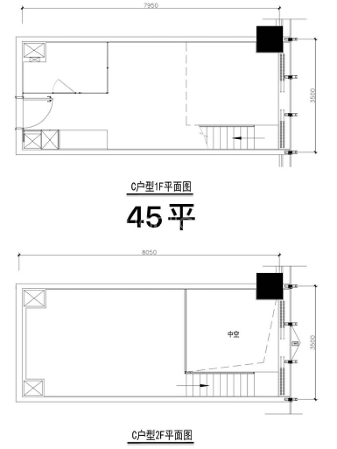 中顺新澜悦--建面 45m²