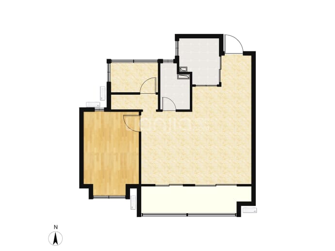 保利紫云云起--建面 93m²