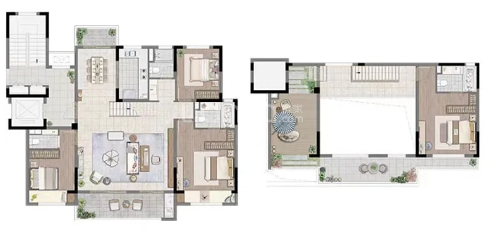 凤凰和颐--建面 185m²