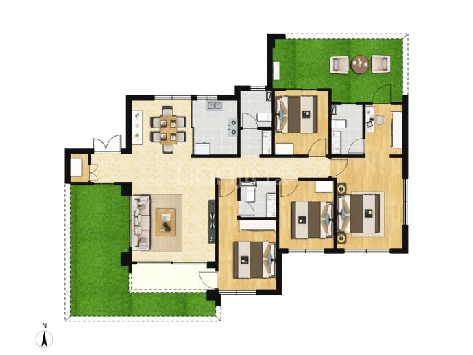 建发瑞云--建面 143m²