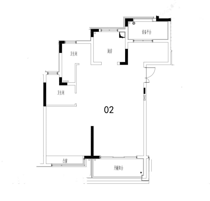 如沐清晖城--建面 87.47m²