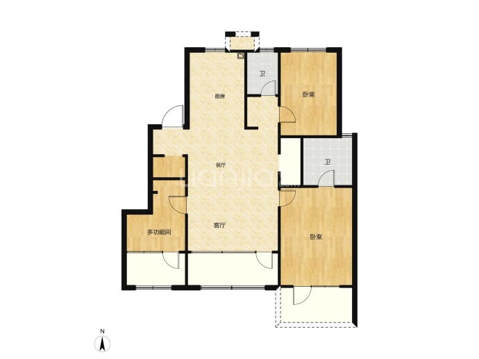 中海青云筑--建面 116m²