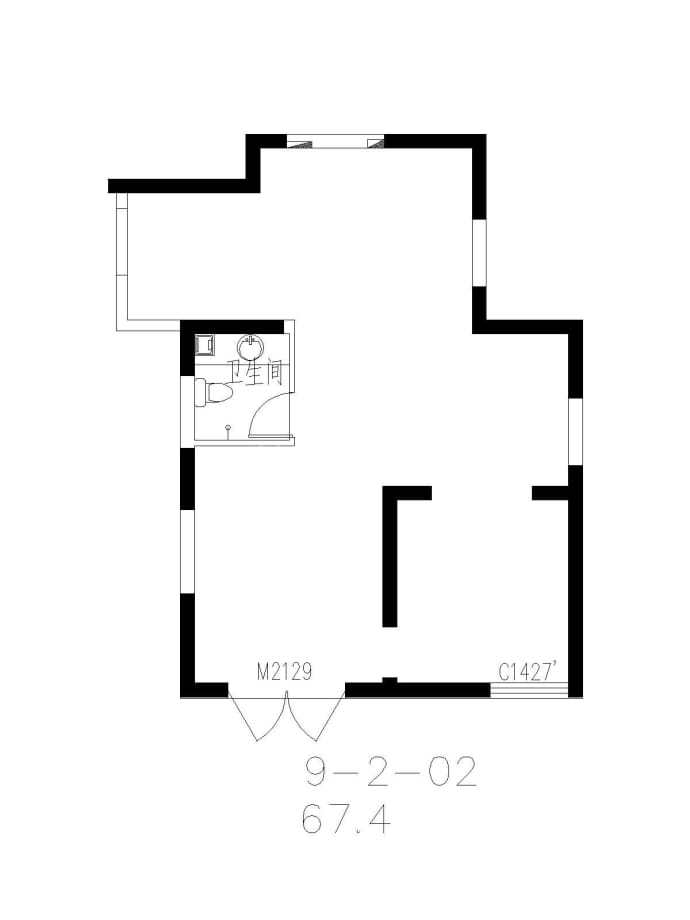 新城佳苑底商--建面 67.4m²