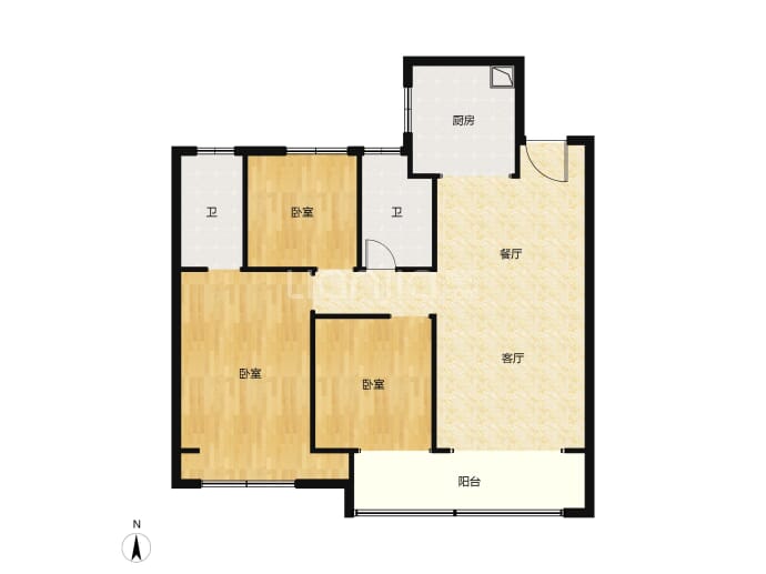 润府--建面 122m²