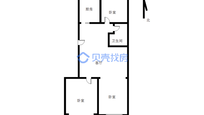 松山区怡和家园3室  建议看房子-户型图