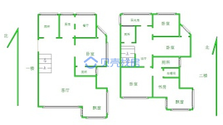 南北通透，采光充足视野宽阔，户型佳，交通便利-户型图