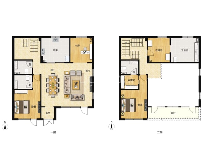 御栖湖--建面 178m²