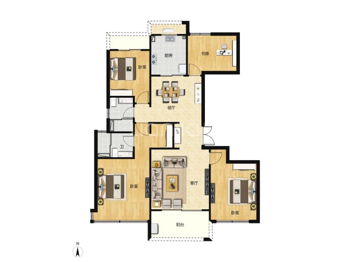 广汇湾--建面 141m²