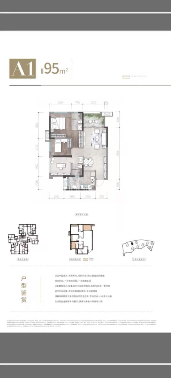 旭辉都会新雲--建面 96m²