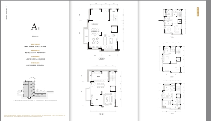 鸿基云玺台--建面 420m²