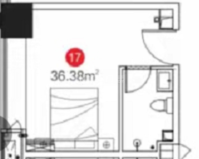 长房地铁银座--建面 36.38m²