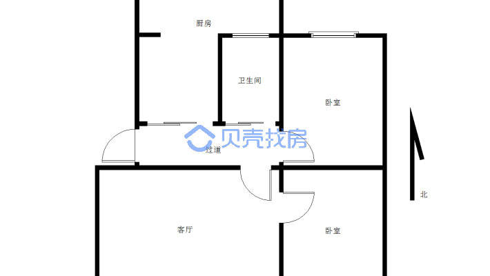 此房位置在体育场旁.蒙小旁..离市医院也近-户型图