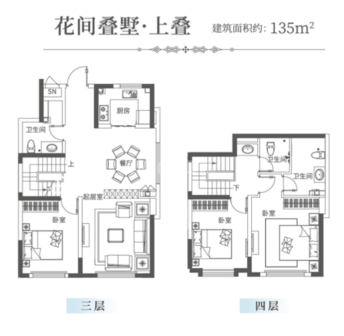 中储城邦--建面 135m²