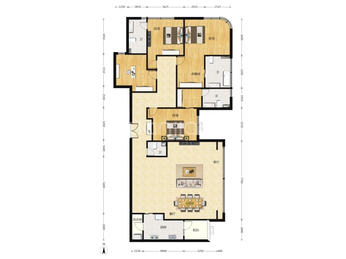 国浩18T--建面 263m²