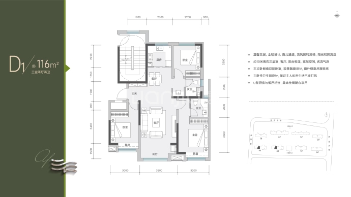 城发投云歌熙语--建面 116m²